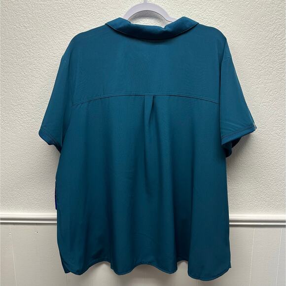 NWT! Scrubstar Women’s Sz 3XL Scrub Set V-Neck Collared Top Jogger Style Pant - Picture 12 of 17